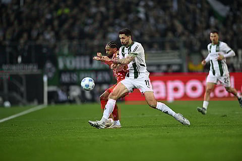 Bundesliga Soccer Match: Borussia Monchengladbach Vs Mainz