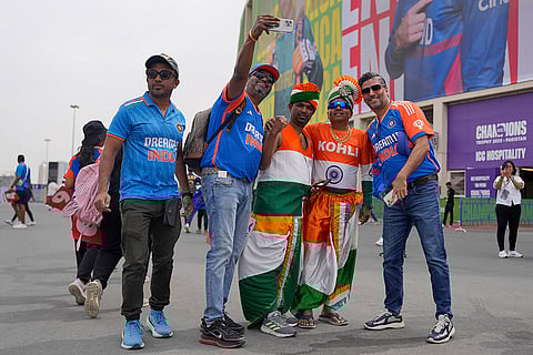 CT 2025, IND vs NZ final: Indian fans arrive to watch the match