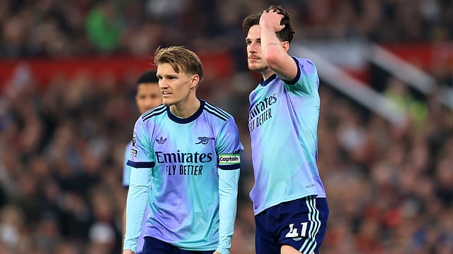 Man Utd 1-1 Arsenal: Declan Rice Equaliser Not Enough As Gunners Stumble In Title Chase