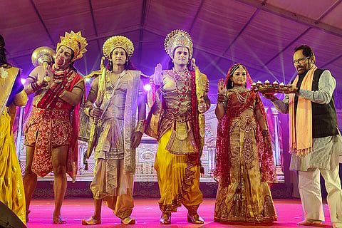 Mukhtar Abbas Naqvi in Rampur