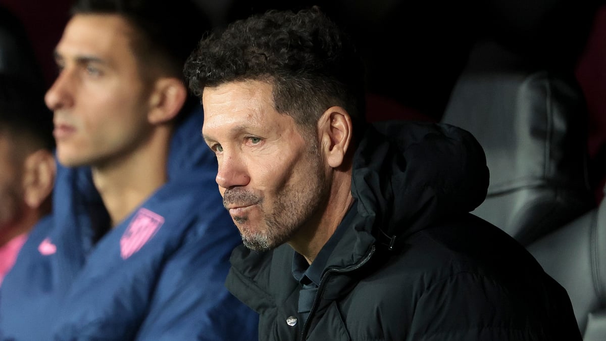 Atletico Madrid manager Diego Simeone