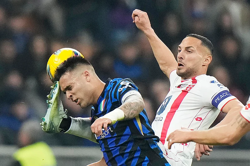 Itally soccer serie A 2024-25 Inter Milan vs Monza: Danilo DAmbrosio
