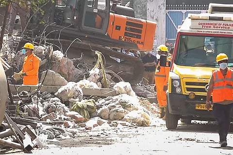 1 dead after multi-storey building collapsed in Ludhiana