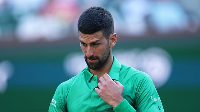 Indian Wells: 'Struggling' Novak Djokovic Suffers Shock Loss To Botic Van De Zandschulp In First Round