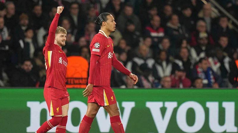 Harvey Elliott Paris Saint-Germain Vs Liverpool