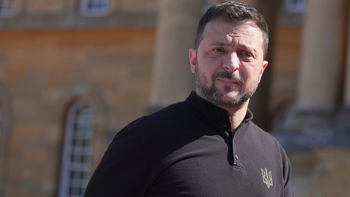 Ukranian President Volodymyr Zelenskyy | 