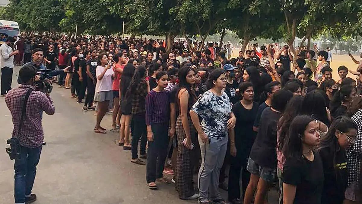 File : Ambedkar university suspended eleven students