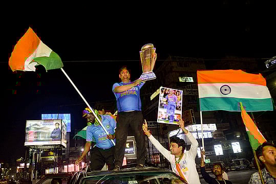 India Erupt In Sea Of Blue As ICC Champions Trophy Comes Home After 12 Years!