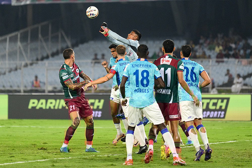 Indian Super League 2024-25 Mohun Bagan vs FC Goa_ Hrithik Tiwari 