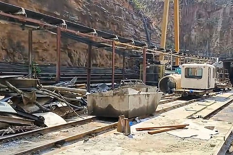 Rescue ops underway at collpased SLBC tunnel