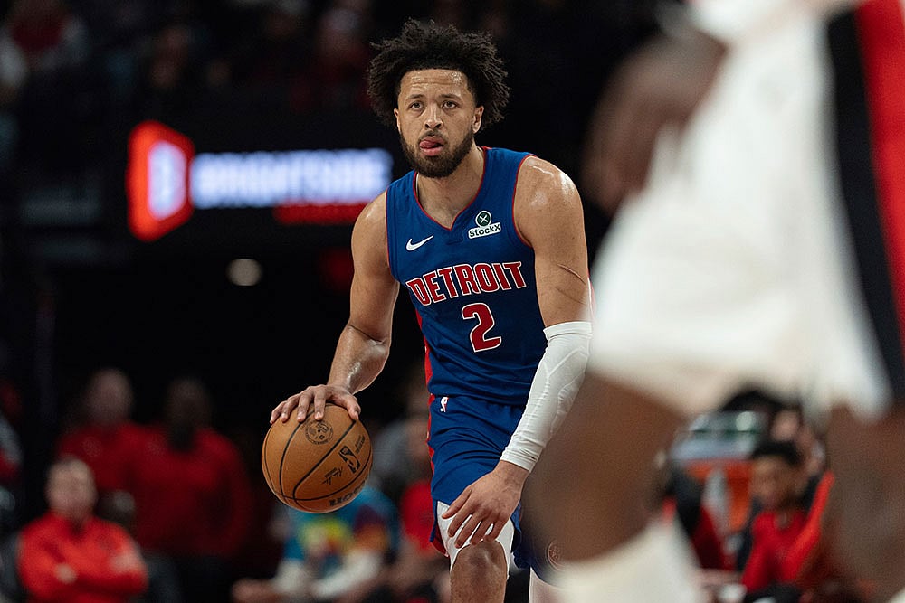 | Photo: AP/Jenny Kane : NBA: Portland Trail Blazers vs Detroit Pistons