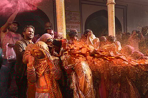 Lathmar Holi Barsana