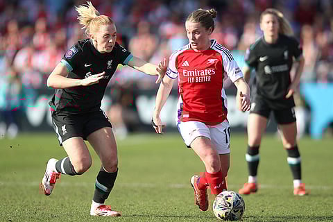 Britain Soccer Women's FA Cup: Liverpool FCW vs Arsenal WFC