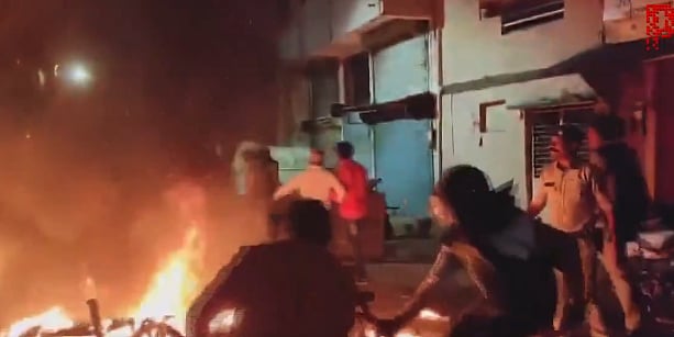 X/PTI : Violence erupts in Madhya Pradesh's Mhow after India's Champions Trophy win
