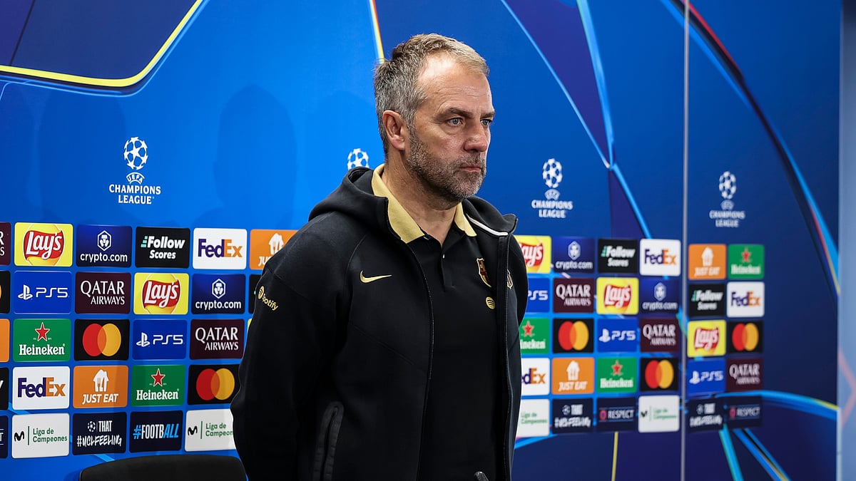 Hansi Flick in his pre-match press conference for Benfica