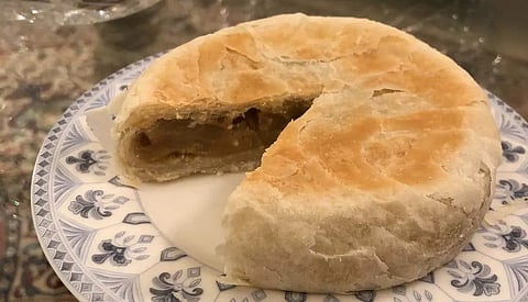 Daar ni Pori, a sweet & savory pastry