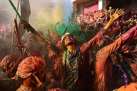 Nandgoan Lathmar Holi