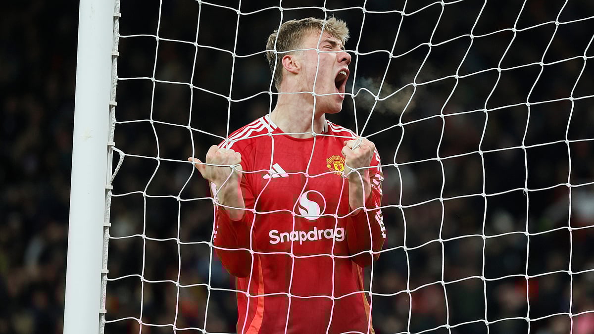 Manchester United's Rasmus Hojlund