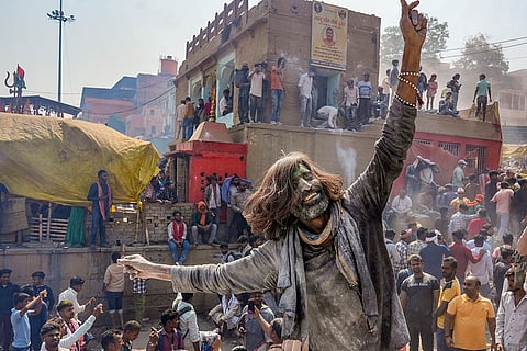 Masan Holi celebrations