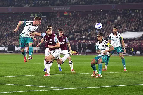 Britain Soccer Premier League: West Ham United Vs Newcastle United