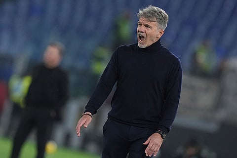 Serie A 2024-25, Lazio vs Udinese: Lazio's head coach Marco Baroni