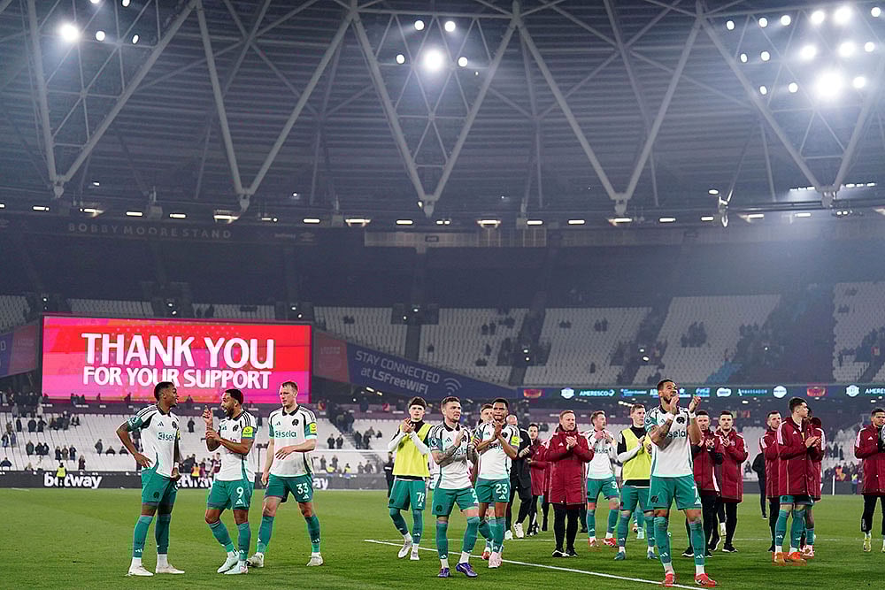 | Photo: Zac Goodwin/PA via AP : Premier League: West Ham United Vs Newcastle United
