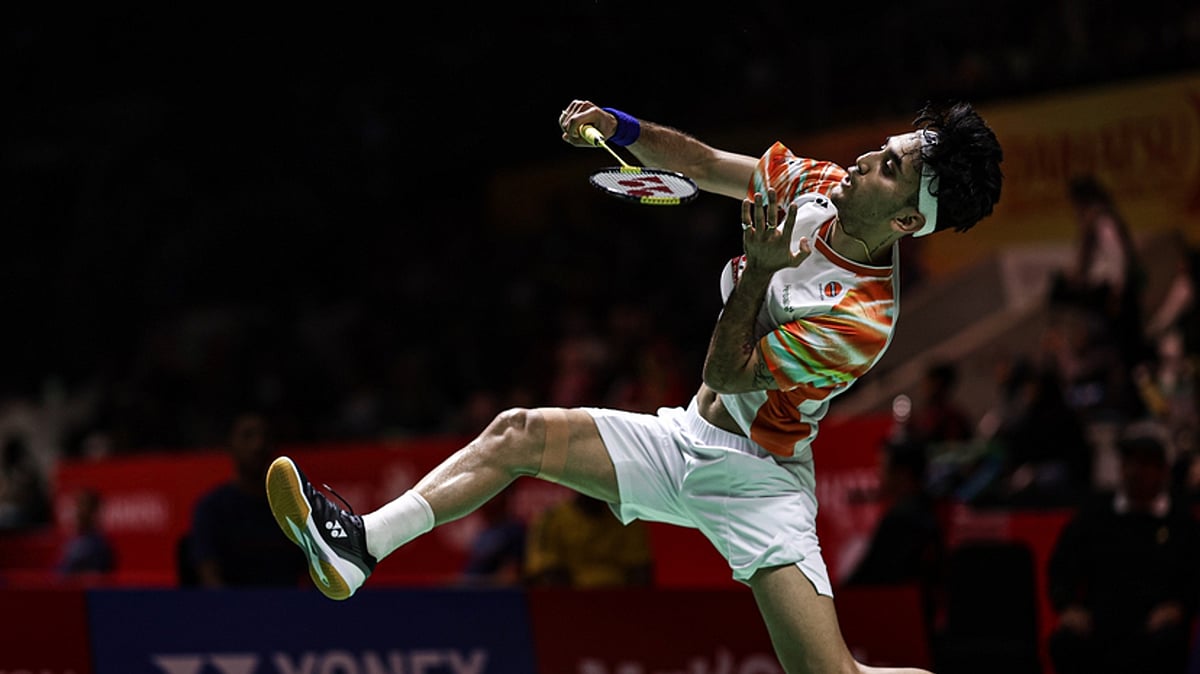 Photo: X | BAI Media : Indian Badminton player Lakshya Sen.