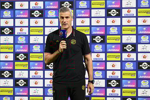 ISL 2024-25, MSC vs PFC:  Panagiotis Dilmperis, head coach of Punjab FC