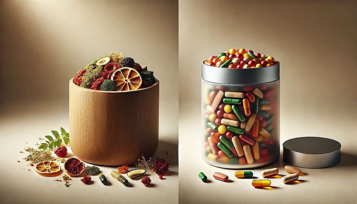 Whole-Food Vs. Synthetic Supplements: Which One Is Better For Your Health?