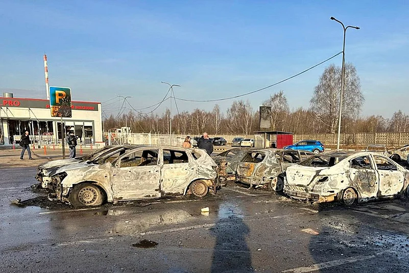 Russia Ukraine war Drone Attack in Moscow