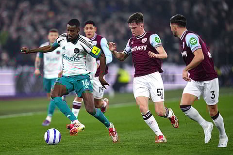 Britain Soccer Premier League: Newcastle United vs West Ham United