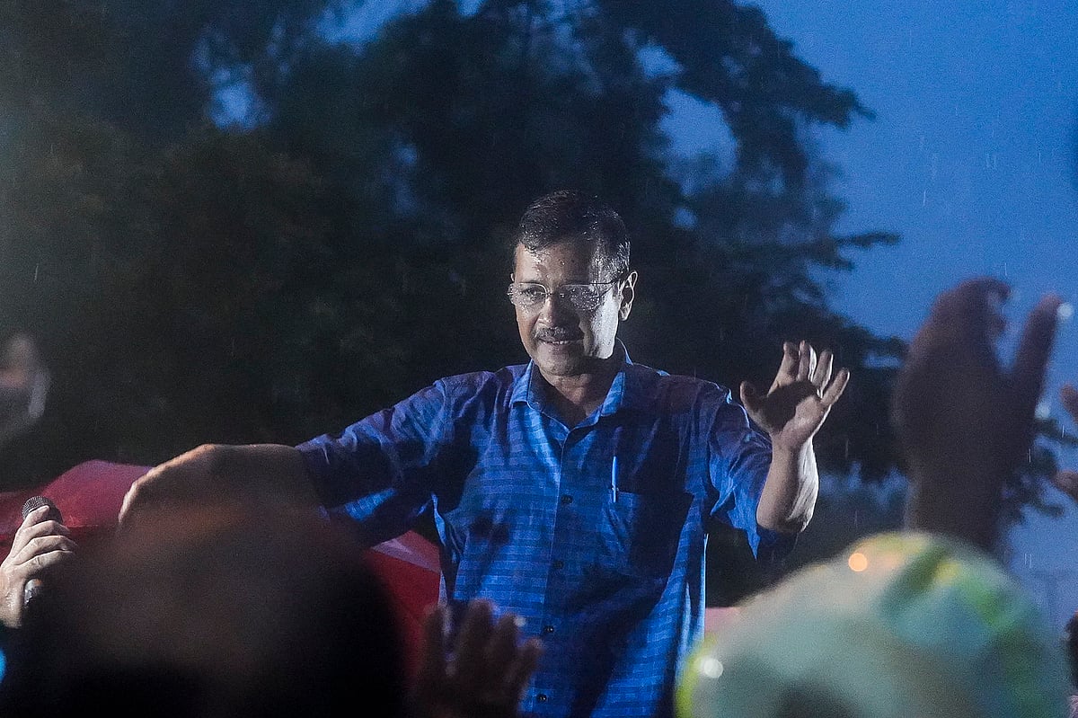 Outlook Photo/Vikram Sharma : AAP Chief Arvind Kejriwal