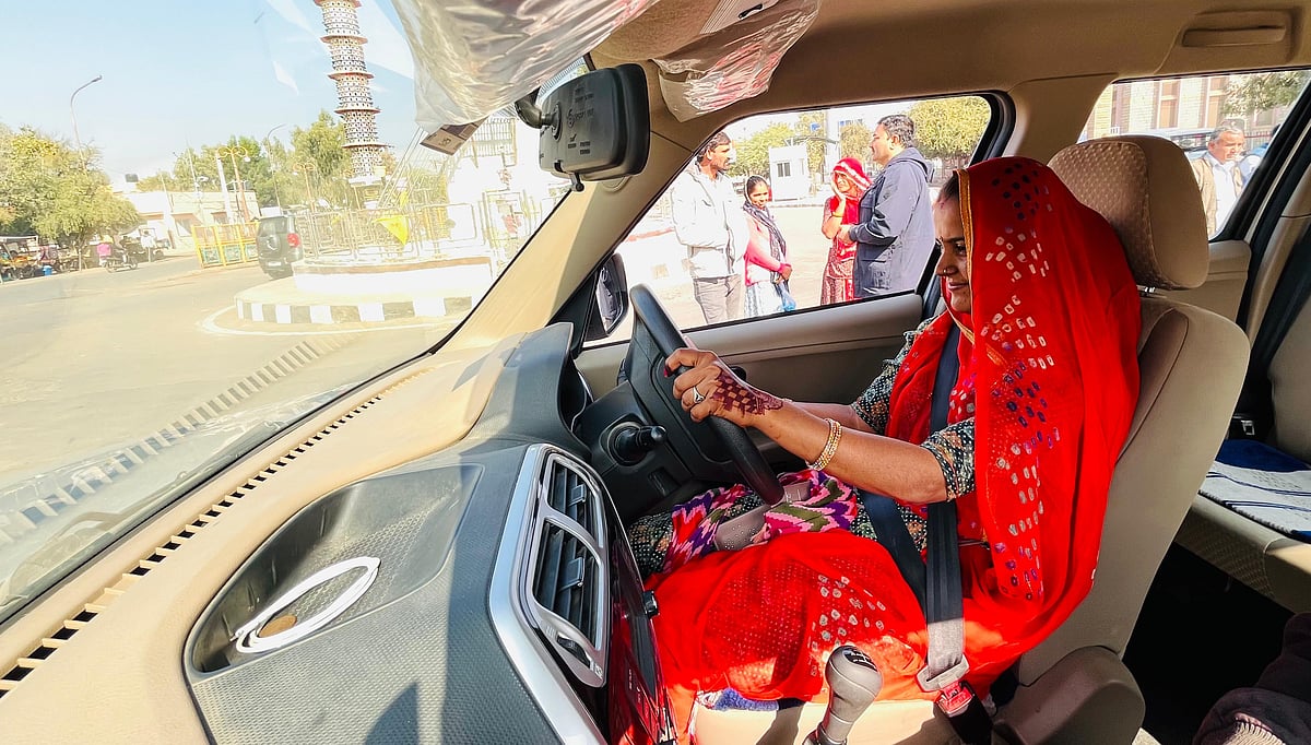 Outlook : Women In Thar Shed Their Ghoonghats And Take The Driver’s Seat |