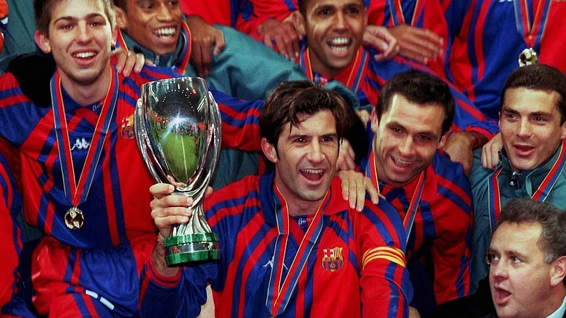 barcelona X luis figo
