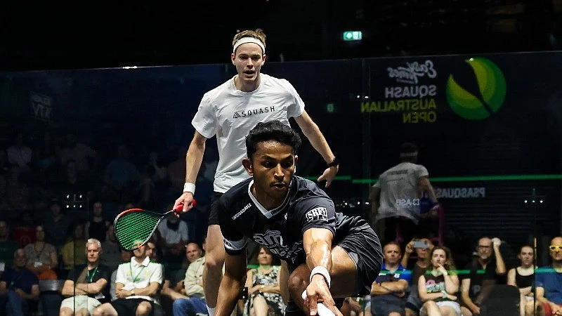 psa squash tour X indias velavan senthilkumar