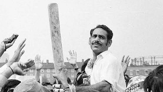 Photo: X | Vijay Anaparthi : Former Indian cricketer Syed Abid Ali.