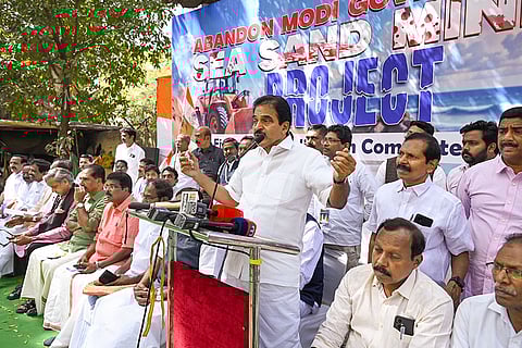 Kerala Fisherman Coordination Committee Parliament march