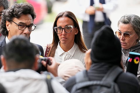 Argentina Maradona Trial: Psychiatrist Agustina Cosachov arrives for a court hearing