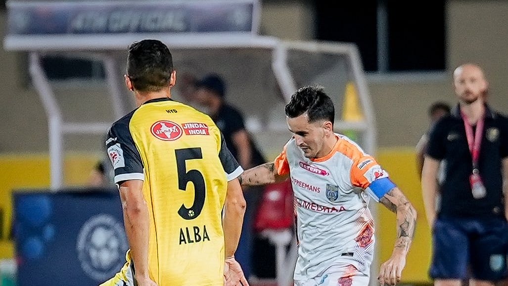 Photo: X | Kerala Blasters FC : Hyderabad FC Vs Kerala Blasters FC, ISL 2024-25.