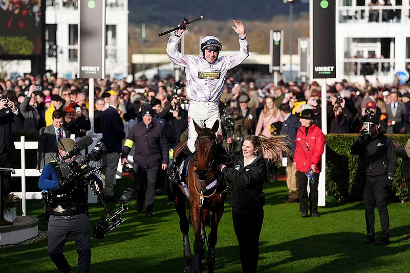 Britain Horse Racing Cheltenham Festival at Cheltenham Racecourse_Lorcan Williams