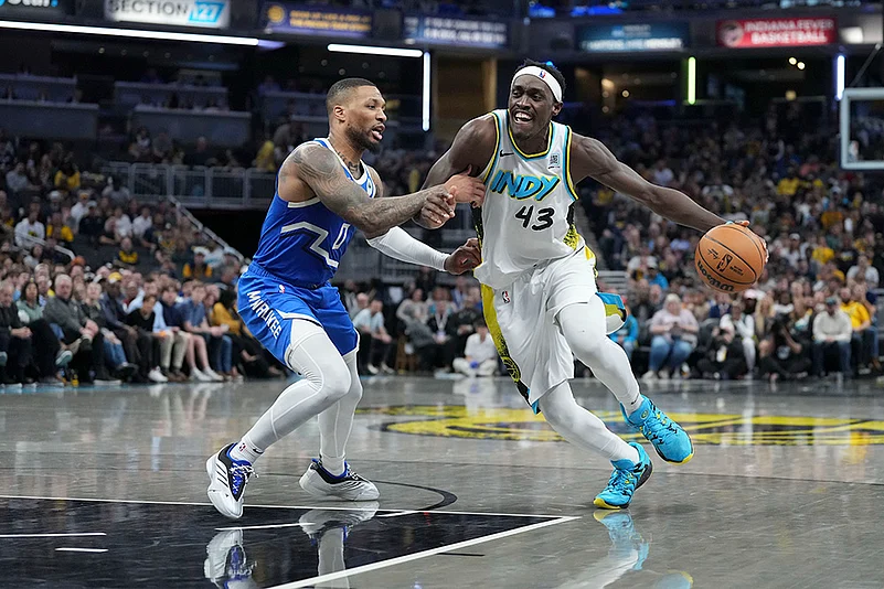 NBA Basketball game Milwaukee Bucks vs Indiana Pacers: Pascal Siakam