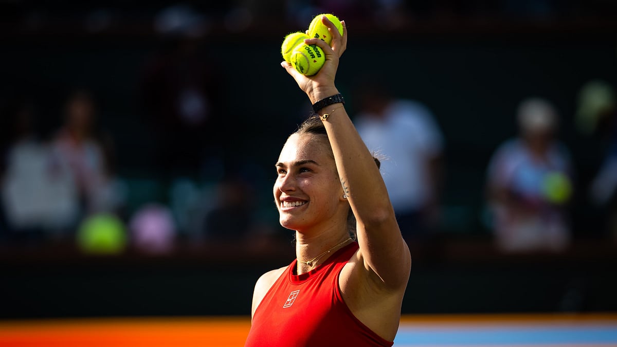 World no 1. Aryna Sabalenka