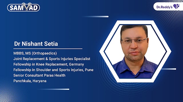 Dr. Nishant Setia - Understanding Sprains/Strains And Muscle Spasms