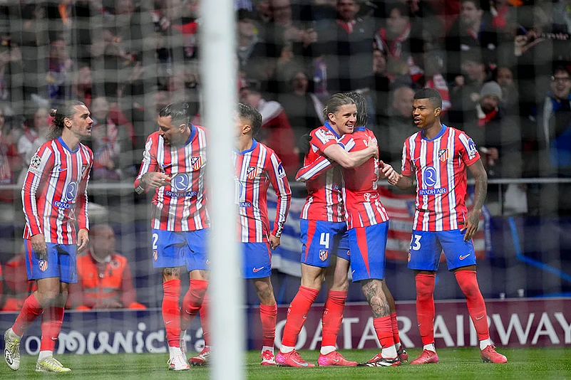 Champions League Soccer round of 16 second leg Atletico Madrid and Real Madrid: Conor Gallagher