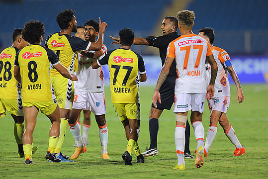 Hyderabad FC Vs Kerala Blasters FC, Indian Super League 2024-25: Nawabs Play Out 1-1 Draw With Tuskers - In Pics