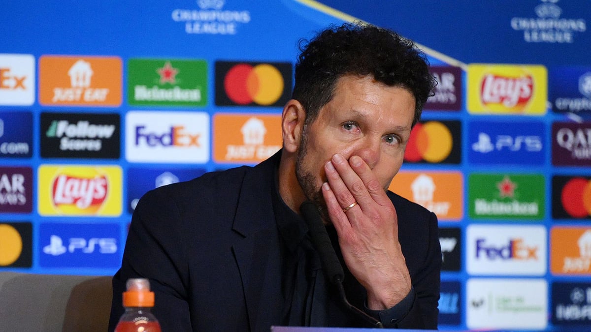 Atletico Madrid boss Diego Simeone. - null