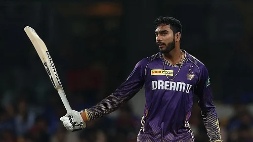 Photo: X | Indian Premier League : Kolkata Knight Riders batter Venkatesh Iyer.