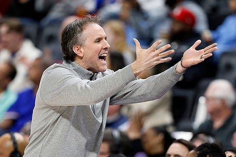 NBA 2024-25, Wizards vs Pistons: Washington Wizards head coach Brian Keefe