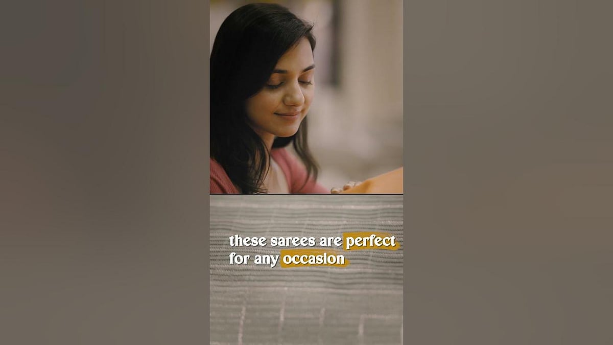 WATCH | GI Tagged Mangalagiri Saree