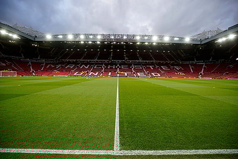 Europa League 2024-25: View at the Old Trafford stadium